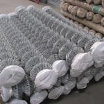 40x40 6.0mm Diamond Chain Link Fence Galvanized Wire Mesh Security