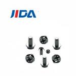 Self Piercing Galvanized Concrete Screws M3x8mm Hex Screw Blue White Zinc Plated for sale