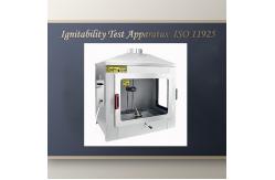China EN ISO 11925 Ignitability Flammability Test Equipment For Single Flame Source Test supplier