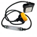 New Advanced Portable Miner Lamp Mine Led Cap Lamp Mining Light With Blue Rear Light for sale