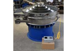 China SUS304 Ultrasonic Vibrating Sieving Machine Fine Powder Vibration Separator supplier