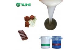 China Custom RTV2 Silicone Mold Making Rubber Food Grade Translucent Silicone Chocolate Mold supplier