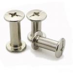Stainless Steel Cross Recessed Screws SS304 SS316 Flat Head Chicago Screw for sale