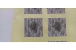 China Custom 3D Security Holographic Lenticular Stickers for Micron Nano Label Dynamic supplier
