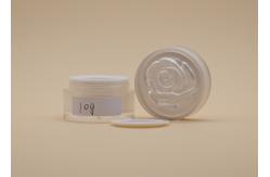 China Customized Cosmetic Cream Containers , Plastic Acrylic Cream Jar For Musk Mud supplier