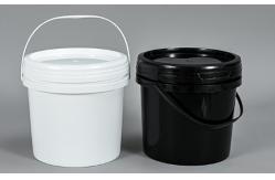 China Thermal Transfer Printing Plastic Food Bucket With Customizable Logo And Available Lid supplier
