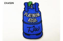 China Unique Firefighter Hat Patches Twill Polyester Material Background supplier
