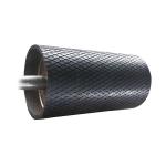 High Abrasion Resistant Diamond rubber conveyor pulley lagging for mining industry for sale