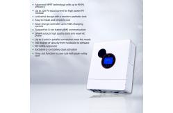 China On Off Grid Hybrid Solar Power Inverter 6kw 120a Mppt 48v supplier