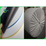 Jumbo Roll 600mm Hard Not Easily Deformed Colored 60 / 120gsm Straw Paper For Drink for sale