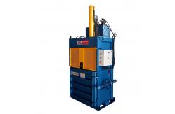 China Hydraulic Plc Vertical Cardboard Baler Baling Press Machine For Boxes supplier