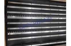 China Cigarette Machine Toothed Ratchet Rack Gear Tobacco Screening Filtration supplier