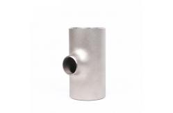 China factory welding titanium pipe BW Titanium Reducing Tee Fitting supplier