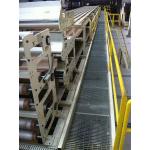 China Dpack Triple Layer Conveyor Bridge With Two Hand Railings , Stairs Three Groups corrugated carton package machine for sale