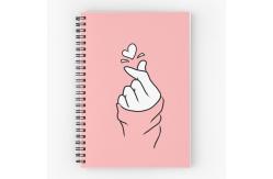 China 90gsm Woodfree Recycled Paper Notebook Wire O Spiral Custom Logo 60sht supplier