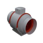 220V Axial In-Line Bathroom Ventilation Fan Boost For Enhanced Hotel Exhaust Systems for sale