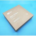 PDF Rigid Gift Ivory Board Box With Lids 200*200*50mm for sale