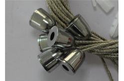 China Chrome Plated Ceiling Cable Hanging System Brass Material For Light Suspending supplier
