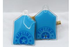 China Personalised Car Keyrings TPU Soft Plastic Keychains Transparent supplier