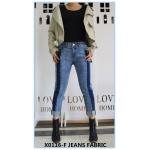 11oz Fleece Stretchy Jeans Material for sale