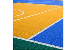 China No Cracking Interlocking Suspension Floor Modular Tennis Court Surface supplier