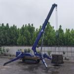 Hydraulic Remote Control Diesel Electric Power Spider Crawler Crane 5ton 8ton