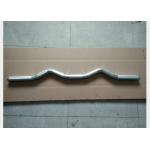 35mm Diameter Gym Equipment Accessories Alloy Bent Pipe Weight Bars For Pushing / Pulling for sale