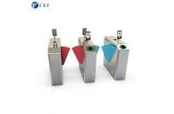 China 30-40 People/Min Office Security Barrier Gate Retractable Flap Barrier 140X supplier