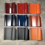 Spanish Ceramic S Type Roof Tile For Western Style Building Roof Villa Hotel for sale