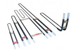China High Purity Mosi2 Heating Elements 1700C / 1800C Moly Disilicide Heating Elements supplier