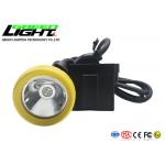 Lithium lon 2A Charger ABS 10000lux LED Miners Cap Lamp for sale