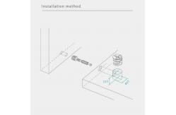 China 12mm Diameter Furniture Cam Fitting Cold Rolled Steel For 18mm Thickness Panel supplier