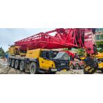 SA NY 130 Tons Mobile Crane Folding Design 7 Boom Section 4 Axles