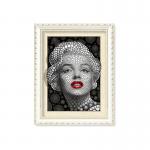 Marilyn Monroe Portrait And Flowers & Birds 3D Lenticular Image 30 x 40cm Frame Art Prints for sale