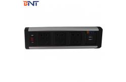 China Clamp On Desktop Power Outlet , Office Desktop Electrical Outlet supplier