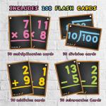 Kids Families Math Counting Number Recognition Sorting Educational Playing Cards