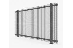 China Rectangular Post 358 Fence Powder Coating And Galvanized supplier