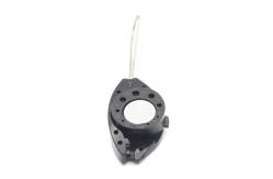 China FTTX Self Adjustable Fiber Drop Wire Clamp For Flat Round Drop Cable supplier