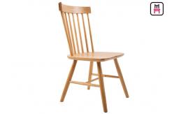 China Walnut Window Back Wood Restaurant Chairs Solid Wood American Windsor Chair supplier