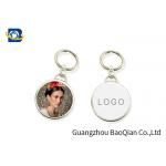 Beautiful Girl Image Custom 3D Keychain , Personalised 3D Keyrings MET Material for sale