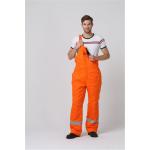 2 Side Pockets Mens Winter Bibs , OEM Fire Resistant Bib Overalls for sale