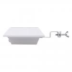 Super Bright 6000K  4Pcs Led Solar Fence Wall Lights With Motion Sensor