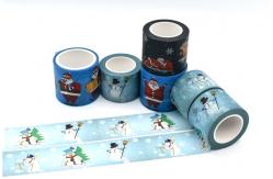 China Multiple Uses CMYK Printed Christmas Washi Tape supplier
