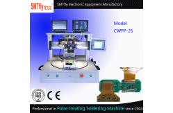 China Double LCD Display Pulse Hot Bar Soldering Machine With Turnable Table supplier