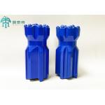 Blue T51 102mm Retract Button Bit For Top Hammer / Water Well Drilling for sale