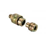 Hydraulic Jacks Zinc Plated Steel Threaded Quick Connect for sale
