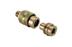 China Hydraulic Jacks Zinc Plated Steel Threaded Quick Connect supplier