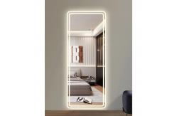 China Rectangular Bathroom Hardware Sets , Illuminated Full Body LED Dressing Mirror supplier