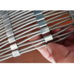 SUS 304 Metal Rope Mesh Anti Flaming Stainless Steel Cable Mesh for sale