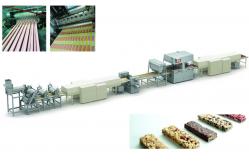 China Papa Large Scale Fully Automatic Snicker Candy Bar Line supplier